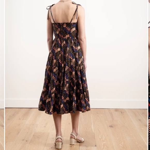 Ulla Johnson, Ellyn dress, color army, size 6 - Picture 8 of 14